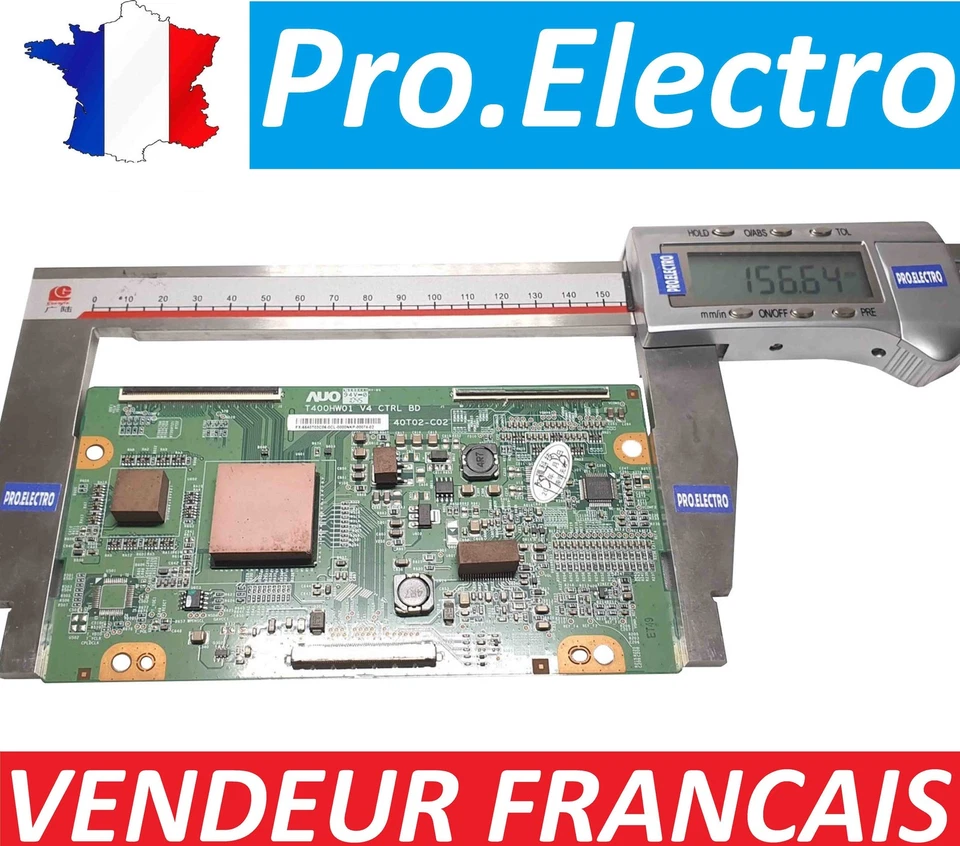 T-CON TCON TV SAMSUNG LE40A566p AUO T400HW01 V4 CTRL BD 40T02-C02 fx-5540T02C03  - Immagine 1 di 4