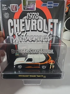 2025 M2 Machines Diorama 1978 Chevrolet Silverado Super 30 HTF! Two Tones, R13 - Picture 1 of 2