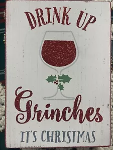 grinch christmas sign - Picture 1 of 1