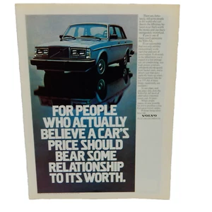 VOLVO GL 1982 ADVERTISING - Picture 1 of 1