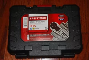 NEW Craftsman 25-PC 1/4" & 3/8" Drive Socket Wrench Set - Picture 1 of 2