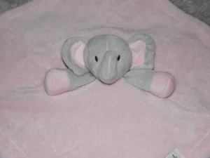 Baby Town elphant comforter soft toy pink blankie grey - Picture 1 of 7