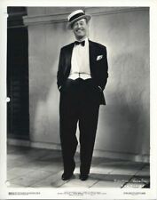 Maurice Chevalier Original 8x10 1934 Photo Classique En Smoking Folies Bergere