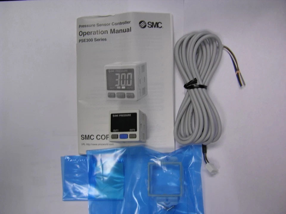Controlador sensor de pressão SMC PSE300-LB 12-24VDC - Imagem 1 de 1