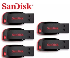 Sandisk Cruzer Blade chiavetta USB 8 GB 16 GB 32 GB 64 GB 128 GB USB 2.0 USB unità flash - Foto 1 di 6