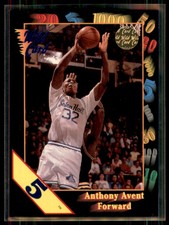 1991-92 Wild Card 5 Stripe Anthony Avent Seton Hall Pirates #6