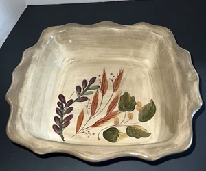 Home Trends Shadowwood Fall Foliage Square Scalloped Baking Dish - 2 Available - Picture 1 of 15
