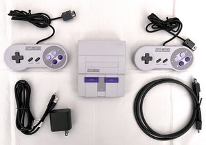 Authentic SNES Super Nintendo Classic Mini Super Entertainment System 21 Games 