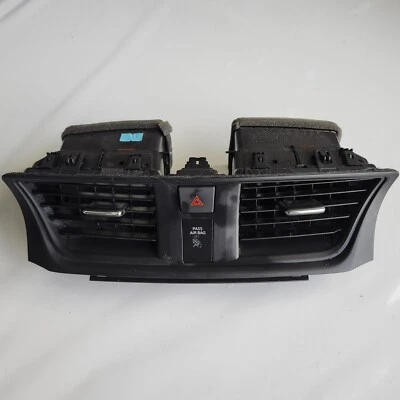 Nissan Sentra 2013-2019 tablero central ventilación aire interruptor peligro bisel moldura OEM Foto 1 de 4