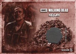 2018 TOPPS THE WALKING DEAD Season 8  Sepia Relic RC-N  NEGAN 7/10