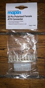 MAPLIN ATX Connectors Female 20 pin 4.2mm Pitch Polarised L70AZ - Picture 1 of 1