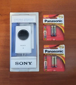 Sistema de altavoces activos portátiles Sony SRS-M30 para Walkmans CD MP3 sellado - Imagen 1 de 2