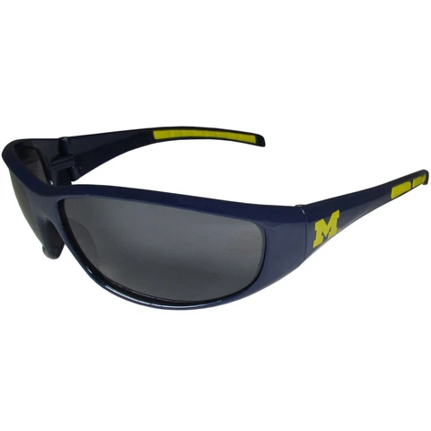 Michigan Wolverines Wrap Sunglasses UV 400 Protection NCAA Cover