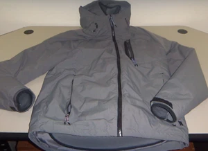CHAMPION 3 IN 1 SYSTEM GRAY HOODED FULL ZIP JACKET SIZE SMALL - Picture 1 of 7