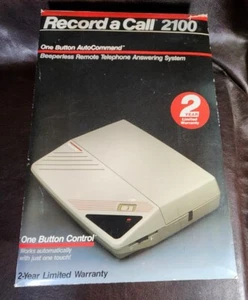 *NOS/RARE* Record a Call 2100, Beeperless Remote Phone Answering System - Picture 1 of 9