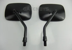 New Pair Black Scooter Mirrors For Aprilia Scarabeo Habana 50 1250 150 160 200 - Picture 1 of 6