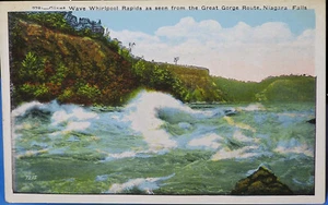 Vintage Cascate del Niagara - Vasca idromassaggio onde giganti rapide grande gola percorso cascate del Niagara - Foto 1 di 2