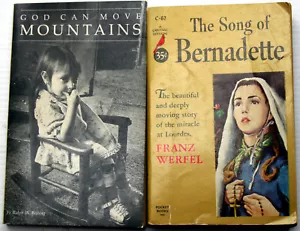 Lot 2 Katholisch Mid Century MMPB GOTT KANN BERGE VERSETZEN DAS LIED VON BERNADETTE - Bild 1 von 6