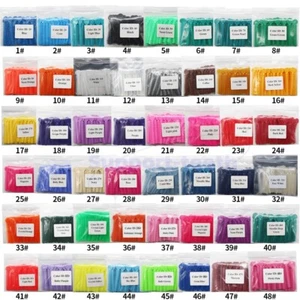 1040 Pz/Confezione Legature Ortodontiche Dentali Elastici Elastici Elastici Elastici 48 Colori - Foto 1 di 52