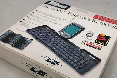 Vintage NIB Targus PA840 Wired Stowaway Portable Keyboard For Compaq iPaq - Image 1 of 4