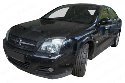 Sujetador para Opel Vectra C Signum año 2002-05 máscara de protección contra impactos de piedras Haubenbra Tuning - Imagen 1 de 4
