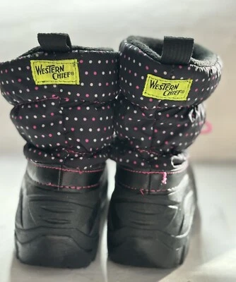Девочки Western Chief Dot размер один Сноуден снег ботинки - Изображение 1 из 4