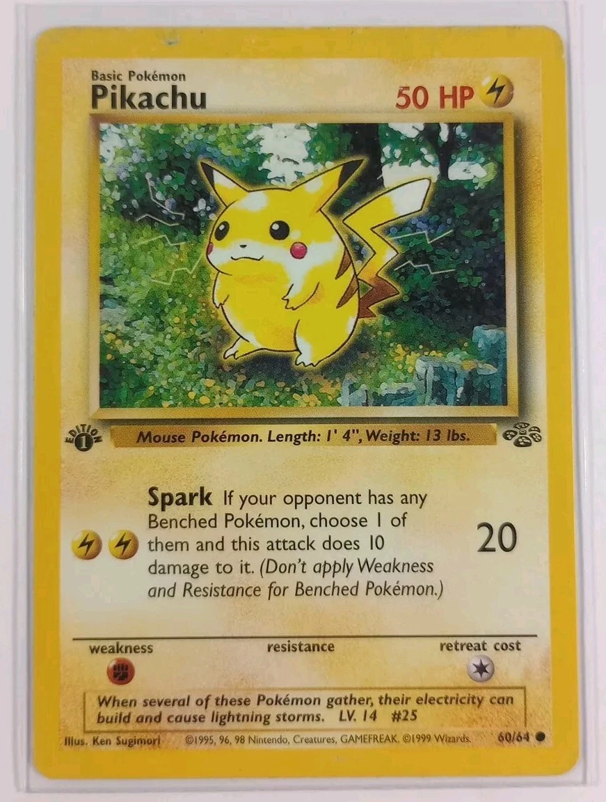 Wizards of the Coast Pokémon TCG Jungle Pikachu Individual
