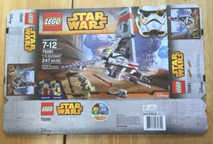 LEGO 75081 (Empty Box) Collectible Storage Art Display Star Wars T-16 Skyhopper - Imagen 1 de 2
