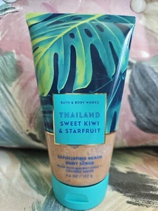 Bath & Body Works THAILAND SWEET KIWI & STARFRUIT  EXFOILATING Beach Body SCRUB - Picture 1 of 3