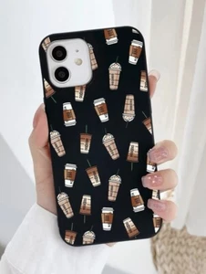 For iPhone 14 Pro Max Cute Coffee cup Shockproof Girl Women Phone Case Cover - Picture 1 of 3