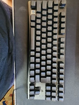 Corsair K60 Pro TKL Mechanical Keyboard Black USB US Used - Image 1 of 2