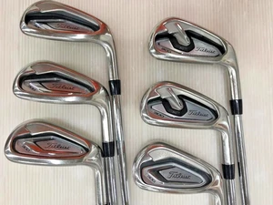 Titleist T300 Iron 6 Clubs Set 6I - 9I,PW,48° ZELOS 8 Flex R Used RH Men - Picture 1 of 6