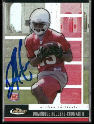 Dominique Rodgers-Cromartie Signed 2008 Topps Finest RC Refractor IP Auto /699 - Image 1 of 2