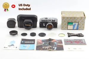 [N MINT in Box Case Hood] Meter Works Canon Model 7 camera 50mm f1.4 From JAPAN - Picture 1 of 15