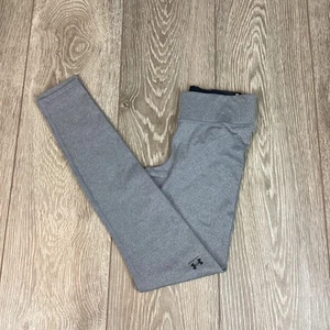 Under Armour Compression Mid Rise Ankle Leggings Gray New Women’s XS Full Length - Picture 1 of 6
