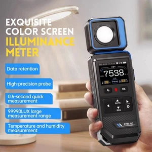 FPM02 Digital Illuminance Meter LED Lux Meter Photometer 99900 Lux Range - Picture 1 of 9