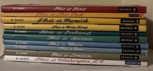 M Sasek This Is Book Lot London Rome Ireland Paris Hong Kong 10 Hardcover Books - Picture 1 of 1