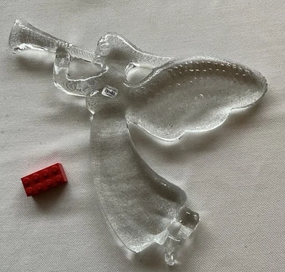 Weihnachtsengel Engel Kosta Boda Glasengel Advent Fensterbild Bertil Vallien Top - Bild 1 von 3