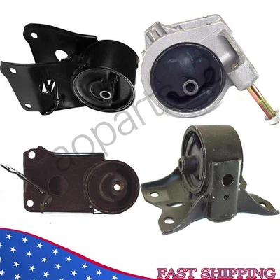 Montaje de motor y transmisión 4 piezas. Nissan Máxima 2003-2003 3,5 L tracción delantera para automático. Foto 1 de 4