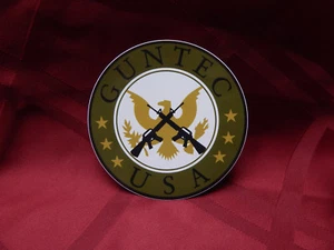 GUNTEC USA FIREARMS TACTICAL GEAR HUNTING RIFLE GUN STICKER DECAL - Picture 1 of 1