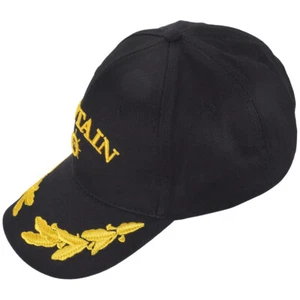 Captain Hat Ballcap Baseball Adjustable Captains Sports Hat Men Baseball Cap - Picture 1 of 12