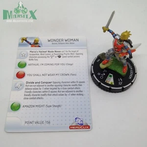 Heroclix Superman Set Wonder Woman (Flashpoint) #045 ¡Figura súper rara con tarjeta! - Imagen 1 de 1
