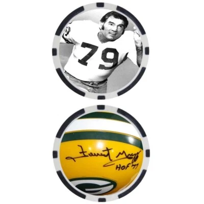 FORREST GREGG SIGNED Poker Chip - Top 100 NFL Football Player - Image 1 of 2