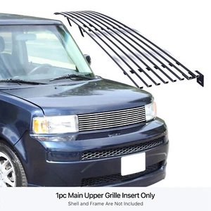 Se adapta a la parrilla de entrada cromada superior principal 2003-2007 Scion XB inserto - Imagen 1 de 7