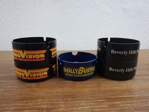 5x cendriers ashtrays DBM DOLLY BUSTER BEVERLY HILLS PICTURES Dino Vision 90's - Imagen 1 de 7