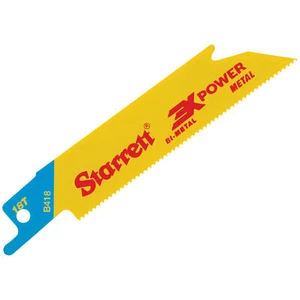 Lame Récipro Bi-Métal Starrett B418-5 Droite 100Mm 18 Tpi Paquet De 5 - Picture 1 of 1