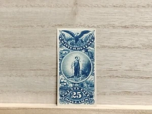1862 $25 US Revenue Essay "Maryland State Coat of Arms" (Turner 78-A en azul) - Imagen 1 de 22