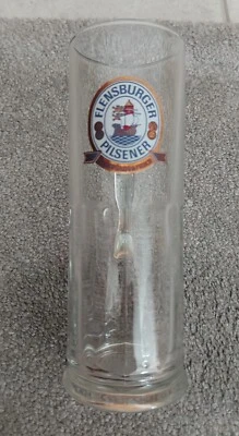 Flensburger Pilsener Bierglas  -  mit Henkel ( 0,3 l) - Bild 1 von 2