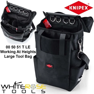 Knipex Tool Bag Case Working Heights Large 470 x 250 x 150mm 00 50 51 T LE - Image 1 of 4