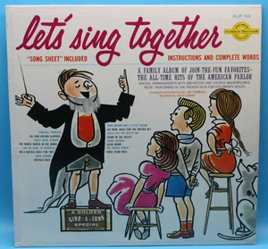 Let's Sing Together - with Song Sheet - The Glow Tones - Golden Records - Imagen 1 de 5